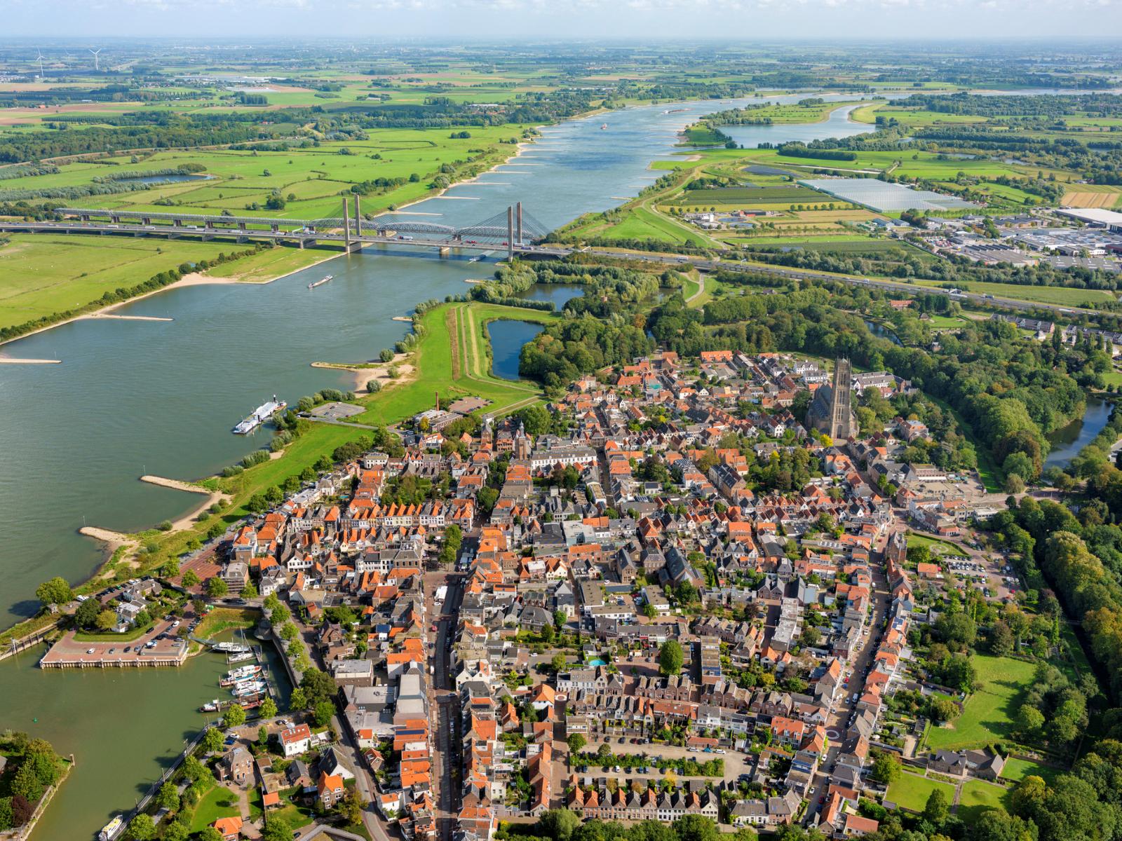 Zaltbommel luchtfoto